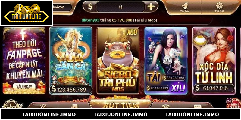 Tại sao người chơi nên lựa chọn sân chơi tài xỉu trực tuyến